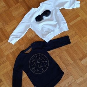 Lot of 2 boys size 1 year tops